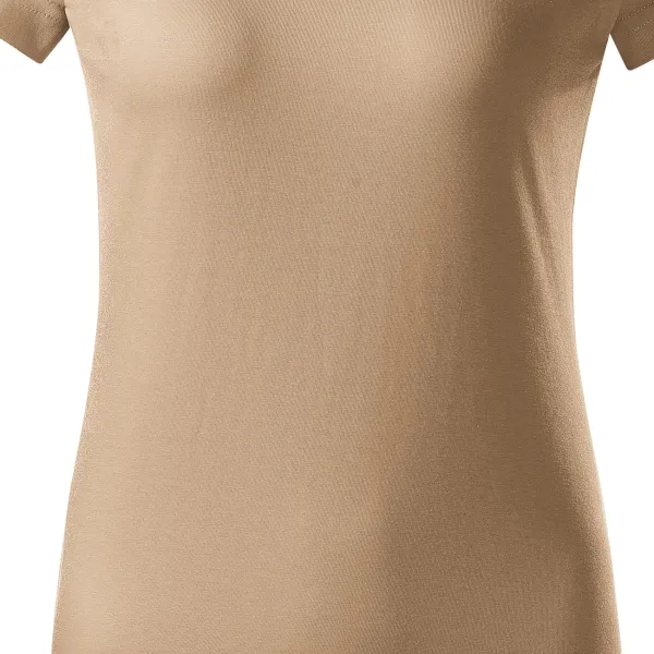 Damen einfaches T-Shirt - Sanft taillierter Schnitt