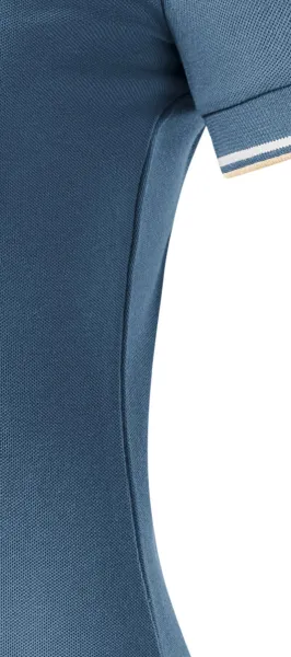 Klassisches Poloshirt für Damen - Schnitt mit Seitennähten