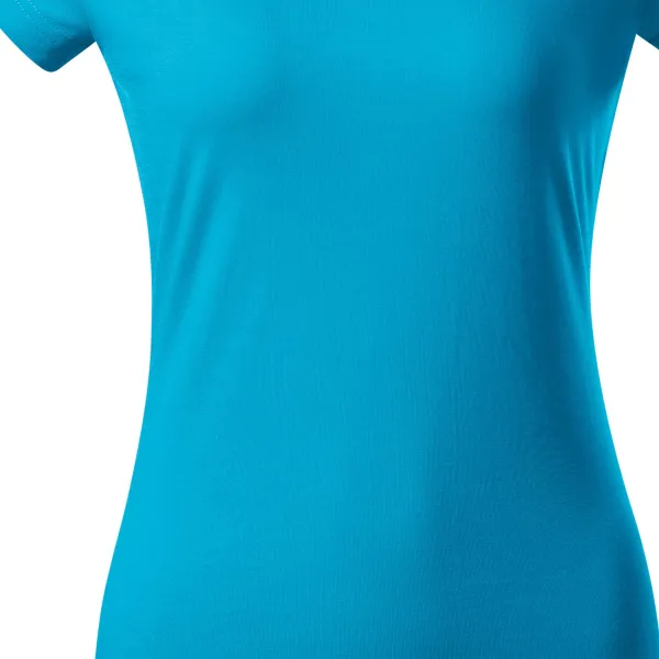 Slim Fit Damen T-Shirt mit V-Ausschnitt - Sanft taillierter Schnitt