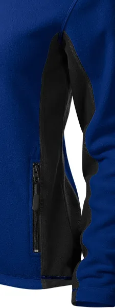 Damen Fleece-Kontrastjacke - Dunkle Kontrastdetails