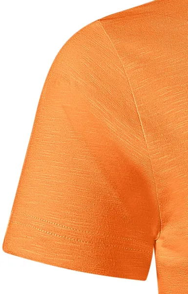 Herren-T-Shirt aus strukturierter Bio-Baumwolle - Klassische kurze Ärmel