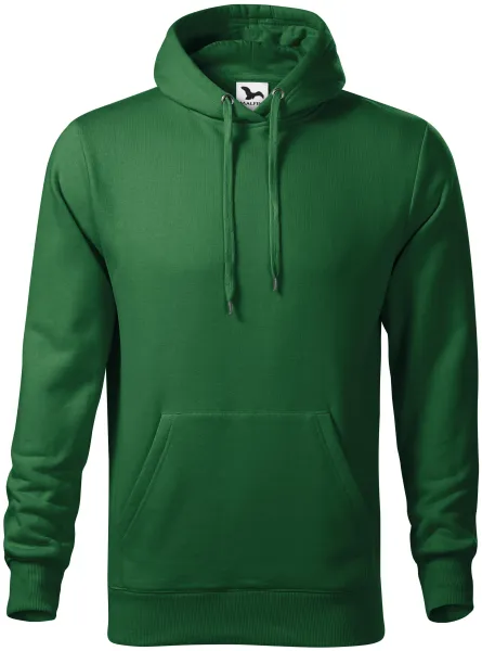 Herren Sweatshirt mit Kapuze ohne Reißverschluss - Lockere Passform mit Seitennähten