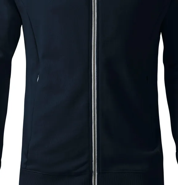 Herren Sweatshirt mit versteckten Taschen - Lockere Passform mit Seitennähten
