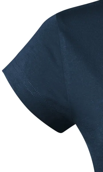 Slim Fit Damen T-Shirt mit rundem Halsausschnitt - Kurze Ärmel