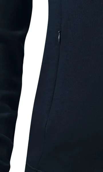 Damen Sweatshirt mit versteckten Taschen - Versteckte Reißverschlusstaschen
