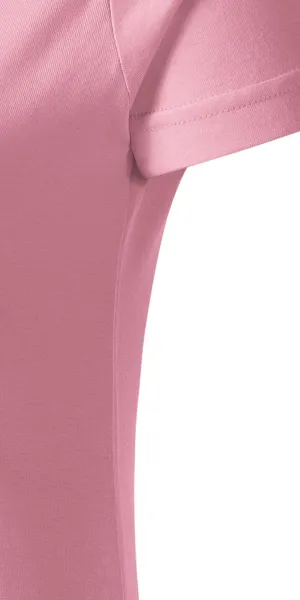 Damen einfaches T-Shirt - Schnitt mit Seitennähten