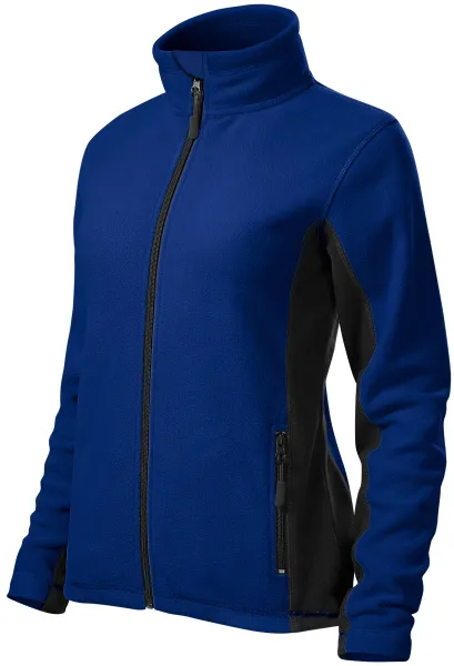 Damen Fleece-Kontrastjacke - Damen Fleecejacke mit Kontrastelementen