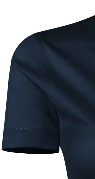 Damen elegantes mercerisiertes Poloshirt - Klassische Kurzarm