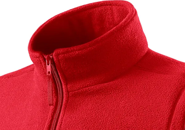 Klassische Fleeceweste - Hochgestellter Kragen zum Schutz vor Kälte im Nacken