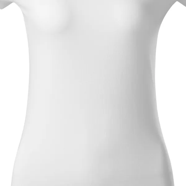 Exklusives Damen T-Shirt - Schmale, konische Passform
