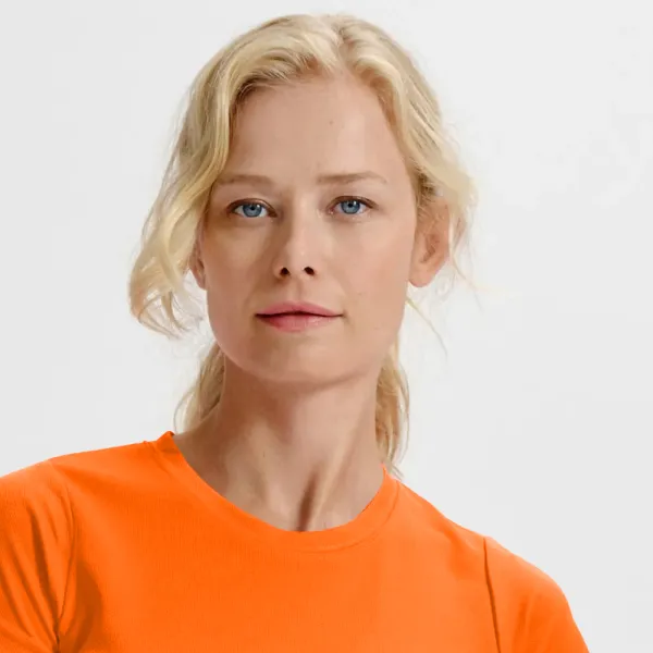 Damen Sport T-Shirt - Klassischer Rundhalsausschnitt