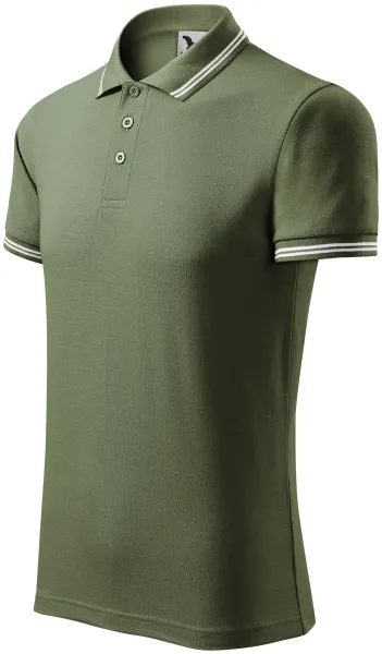 Kontrastiertes Poloshirt für Herren - Bequemes Herren Poloshirt für jeden Tag