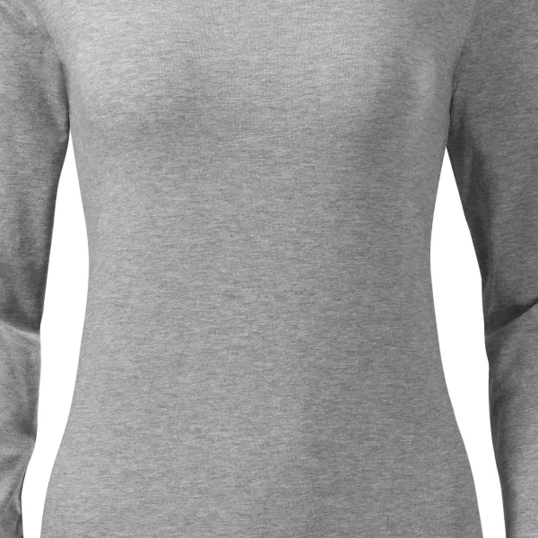 Eng anliegendes Damen-T-Shirt mit langen Ärmeln - Sanft taillierter Schnitt