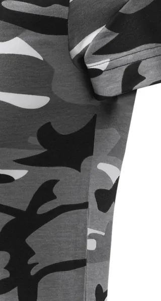 Tarnungs-T-Shirt - Schnitt mit Seitennähten