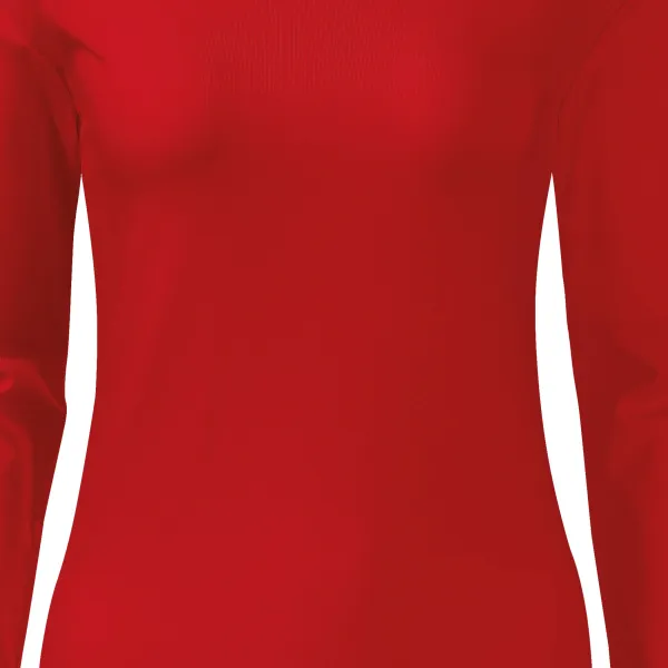 Eng anliegendes Damen-T-Shirt mit langen Ärmeln - Sanft taillierter Schnitt