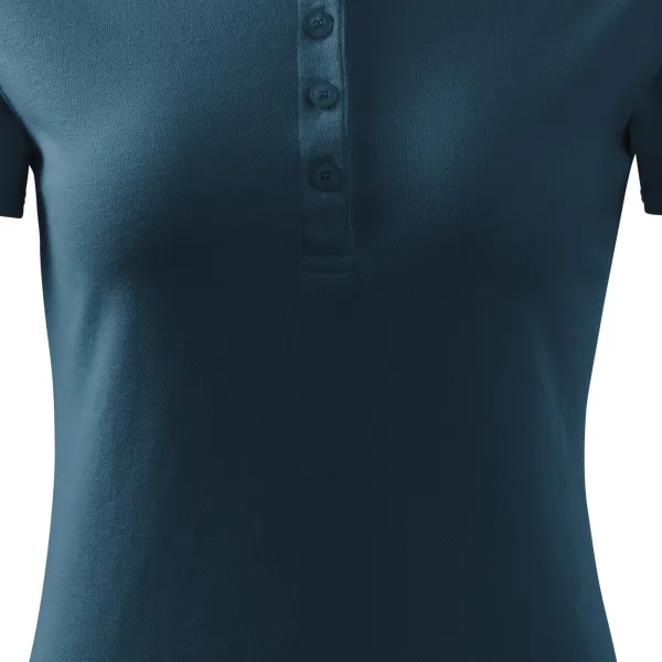 Damen elegantes Poloshirt - Sanft taillierter Schnitt