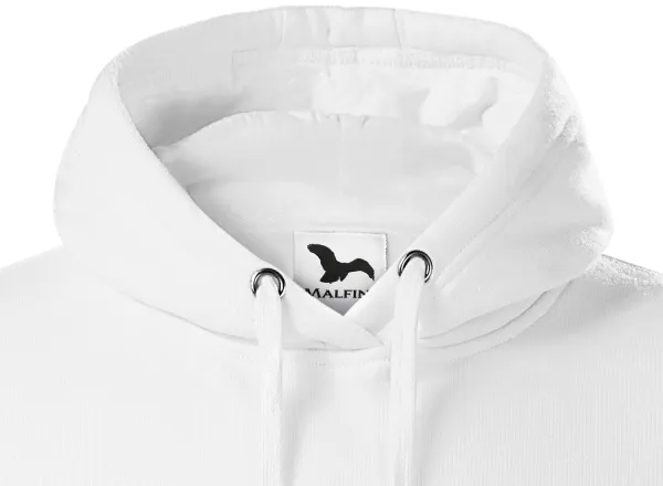 Herren Sweatshirt mit Kapuze ohne Reißverschluss - Kapuze mit Kordelzügen