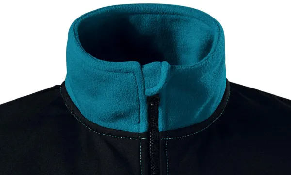 Wärme Unisex-Fleecejacke - Reißverschluss bis zum Kinn