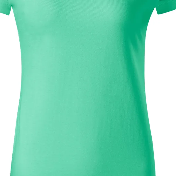 Damen einfaches T-Shirt - Sanft taillierter Schnitt