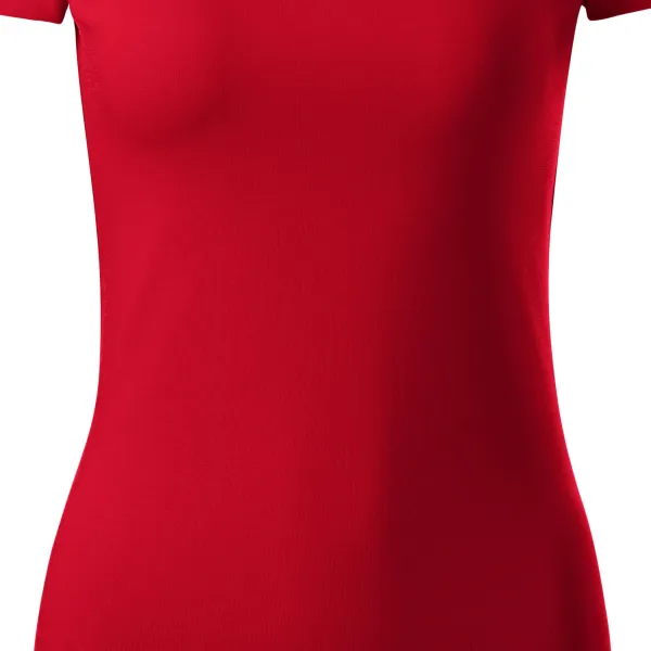 Damen T-Shirt mit Ziernähten - Schmale, konische Passform