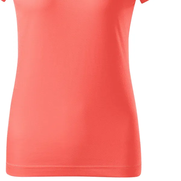 Damen einfaches T-Shirt - Sanft taillierter Schnitt