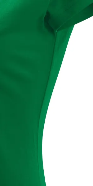 Damen T-Shirt mit sehr kurzen Ärmeln - Schnitt mit Seitennähten