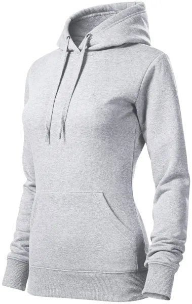 Damen Sweatshirt mit Kapuze ohne Reißverschluss - Damen-Sweatshirt ohne Reißverschluss und mit Kapuze