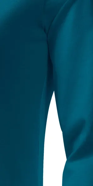 Eng anliegendes Damen-T-Shirt mit langen Ärmeln - Schnitt mit Seitennähten