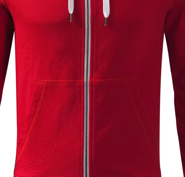 Kontrastiertes Herren-Sweatshirt mit Kapuze - Lockere Passform mit Seitennähten