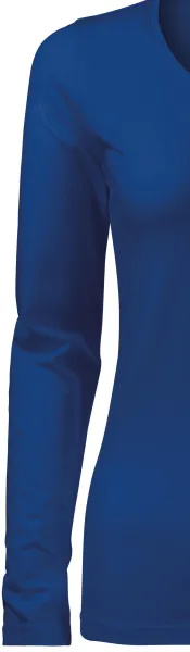 Eng anliegendes Damen-T-Shirt mit langen Ärmeln - Klassische lange Ärmel