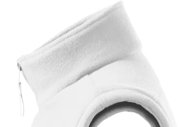 Klassische Fleeceweste - Hochgestellter Kragen zum Schutz vor Kälte im Nacken