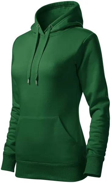 Damen Sweatshirt mit Kapuze ohne Reißverschluss - Damen-Sweatshirt ohne Reißverschluss und mit Kapuze