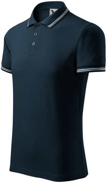 Kontrastiertes Poloshirt für Herren - Bequemes Herren Poloshirt für jeden Tag