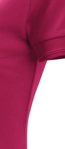 Damen elegantes Poloshirt - Schnitt mit Seitennähten