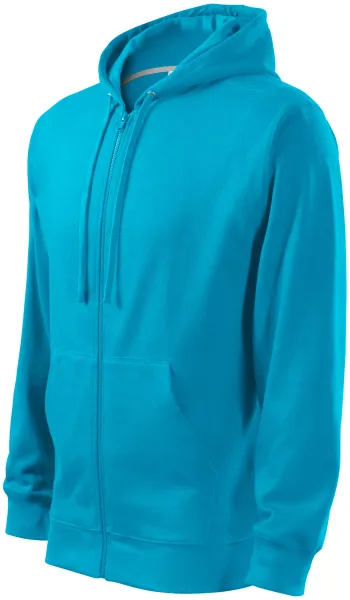 Herren Sweatshirt mit Kapuze - Herren-Kapuzenpullover mit Reißverschluss