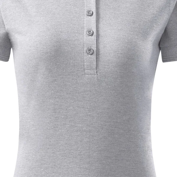 Damen elegantes Poloshirt - Sanft taillierter Schnitt