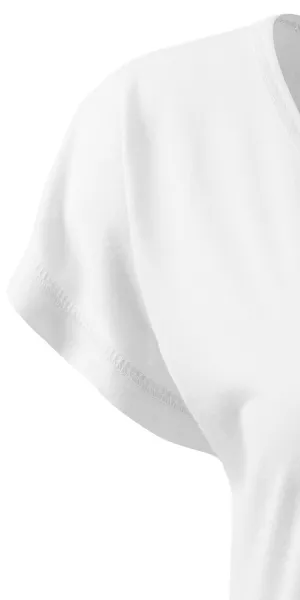 Damen langes T-Shirt/Kleid - Kurze Kimonoärmel