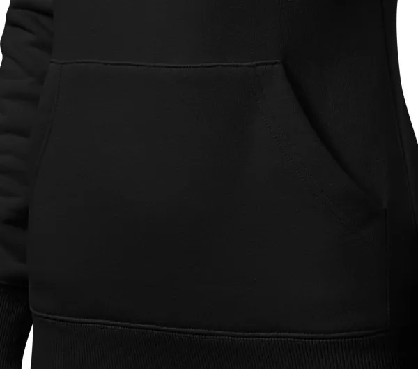 Damen Sweatshirt mit Kapuze ohne Reißverschluss - Beutel im Känguru-Stil