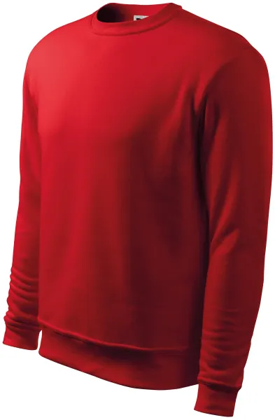 Herren/Kinder Sweatshirt ohne Kapuze - Einfaches Herren-Sweatshirt ohne Reißverschluss und ohne Kapuze