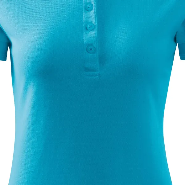 Damen elegantes Poloshirt - Sanft taillierter Schnitt