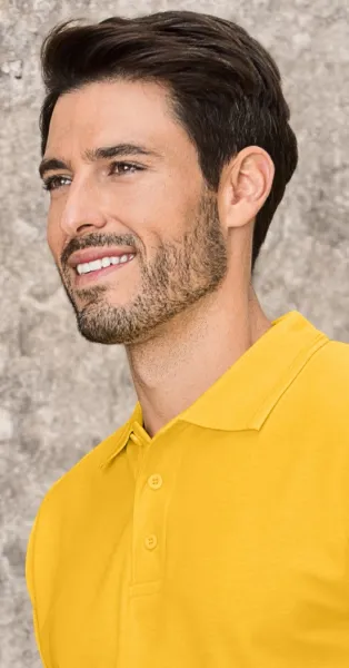 Loses Poloshirt der Männer - 3-Knopf-Verschluss