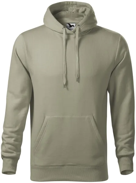 Herren Sweatshirt mit Kapuze ohne Reißverschluss - Lockere Passform mit Seitennähten