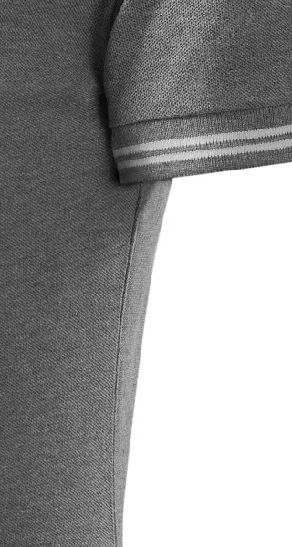 Kontrast-Poloshirt für Damen - Schnitt mit Seitennähten