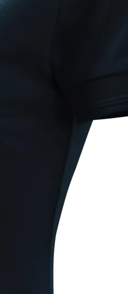 Damen elegantes Poloshirt - Schnitt mit Seitennähten