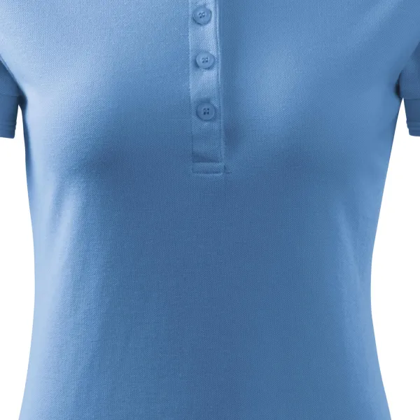 Damen elegantes Poloshirt - Sanft taillierter Schnitt