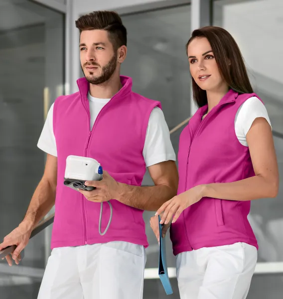 Klassische Fleeceweste - Unisex Fleeceweste – für Damen und Herren