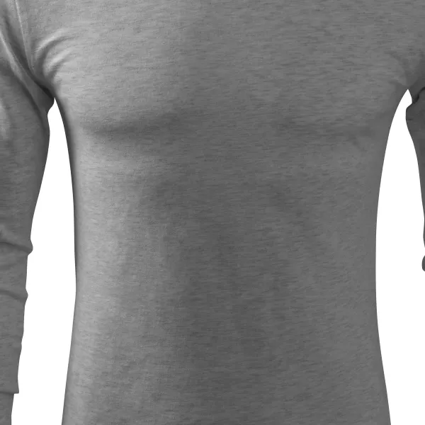 Langärmliges T-Shirt für Männer - Leicht taillierter Schnitt