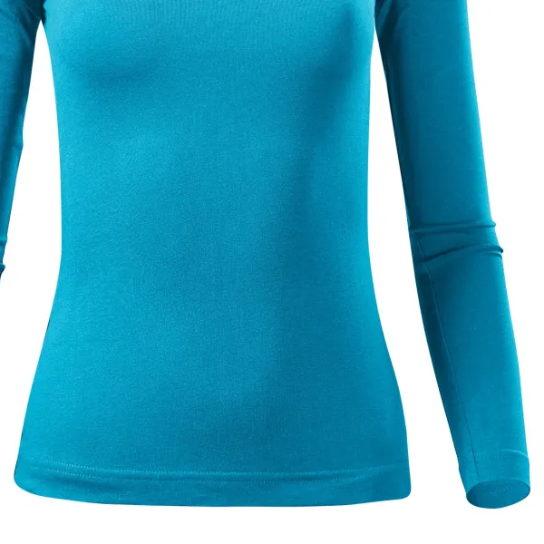 Damen T-Shirt mit langen Ärmeln - Leicht taillierter Schnitt