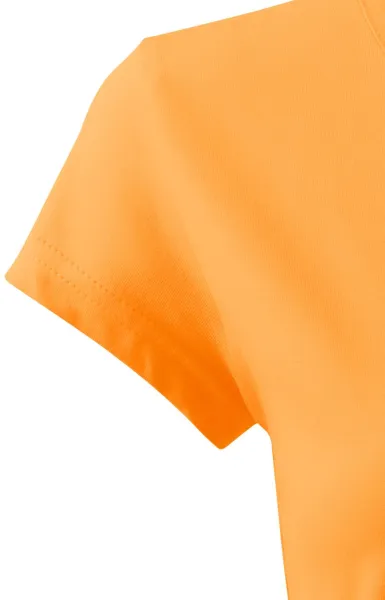 Damen trendy T-Shirt - Sehr kurze Ärmel