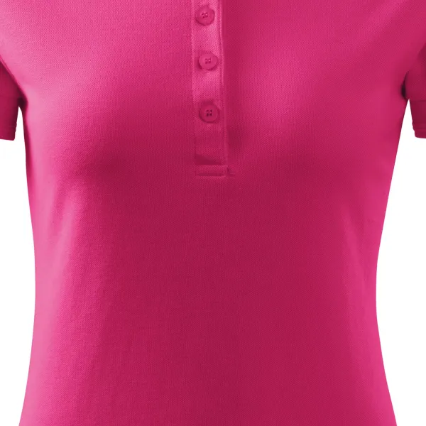 Damen elegantes Poloshirt - Sanft taillierter Schnitt